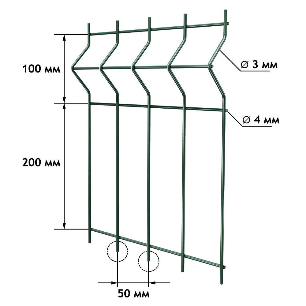 Ограждение серии GARMONY-perimetr